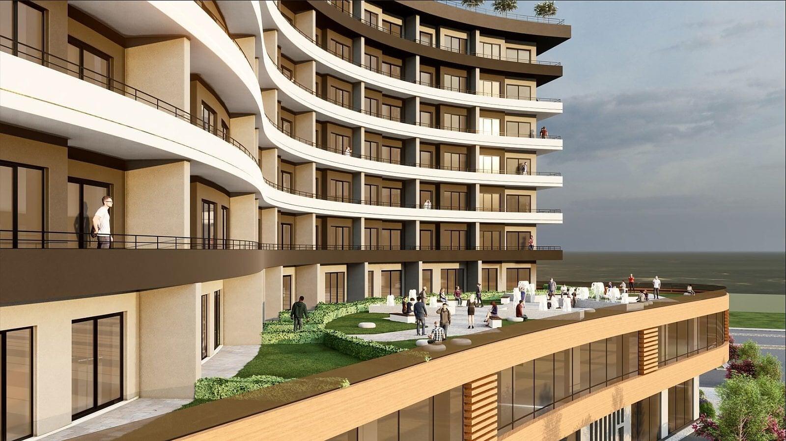 Apartments in Yalıncak, Merkez (TZX-00269) — photograph 1