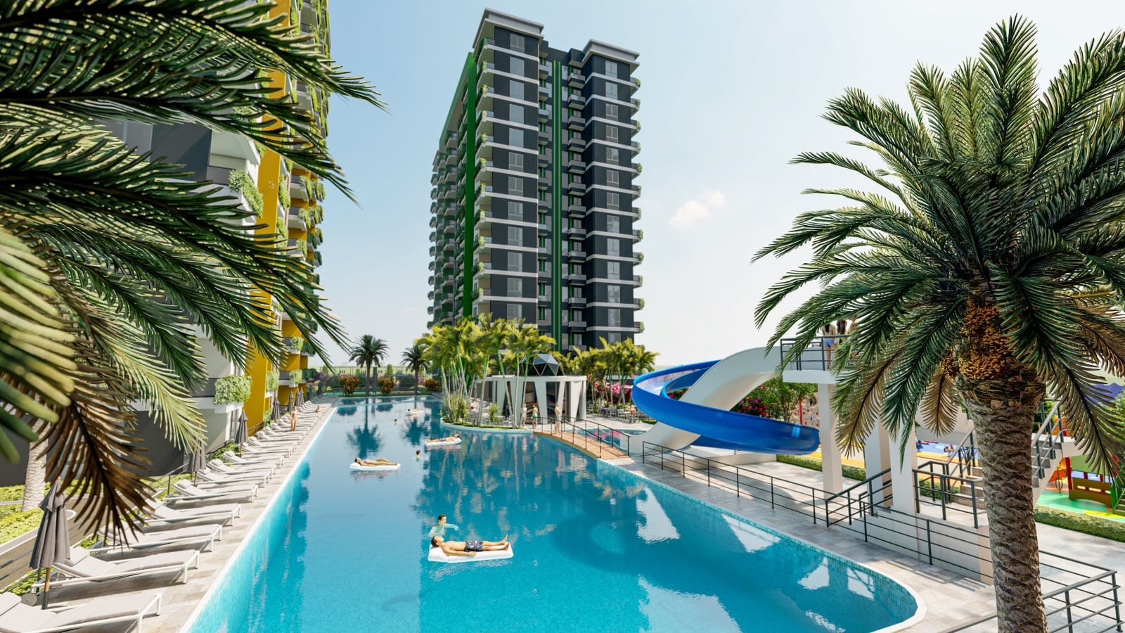 Apartments in Çeşmeli, Erdemli (ICX-00088)
